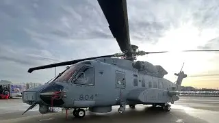 RCAF CH-148 cyclone helicopter at BCIT Aerospace