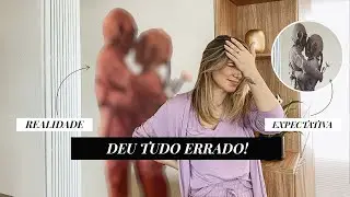 🔴 Vlog de Decoração - Colocamos um Lambe Lambe na parede | Deusa Constanzi