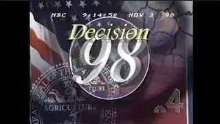 NBC's 1998 Election Night Coverage - 10:15pm to 11pm [No Commercials]