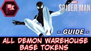 DEMON WAREHOUSES - All Bonus Objectives / Base Tokens Walkthrough | Marvel's Spider-Man