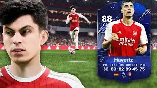 88 RIGHT SIDE STAR EVOLUTION HAVERTZ IS A GOAL SCORING MACHINE IN EA FC 24!!