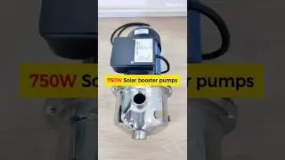 750W Solar booster pumps