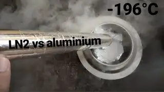 Aluminium foil vs Liquid nitrogen | Interesting result!!