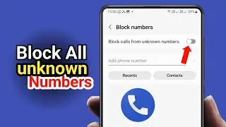 Block All Unknown Numbers | Google Dialer New Updates and Tricks