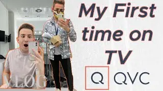 QVC behind the scenes - first time on tv vlog