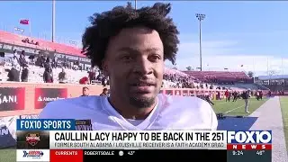 Caullin Lacy looks back on fond memories in his hometown ahead of Senior Bowl