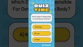 Which Organ Detoxifies the Body? | Mind Spark Quiz Challenge