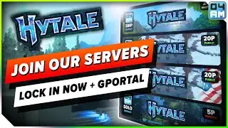 ПОСЛЕДНИЙ ШАНС ЗАБРОНИРОВАТЬ! Присоединяйтесь к нашим серверам Hytale и воспользуйтесь предложени...