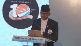 Pradeep Kumar Gyawali at 4th Indian Ocean Conference - IOC 2019
