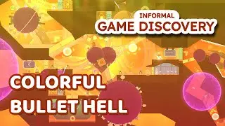 Move using your gun in this colorful bullet hell!