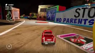 PS4 Table Top Racing World Tour first try