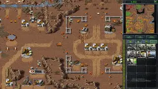 Casual Long Play: C&C Remastered TD Let Build a nice Base. Tiberian Renegade GDI 7: Talon Company