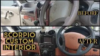 Mahindra Scorpio Custom Interior 🔥