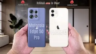 Motorola Edge 50 Pro  vs Iphone 12  Full comparison ⚡Which one is Best