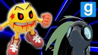 KILLER PACMAN! / Gmod Evil Pacman hunt