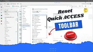 How To Restore Quick Access Toolbar To Default in Outlook
