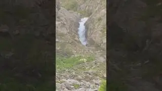 Amazing waterfall and kumrat River #kumratvalley #kumratwaterfall #kumratforest #ytshorts #nature
