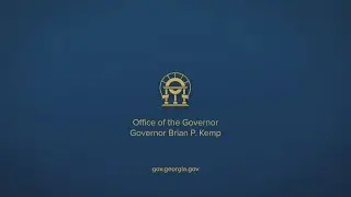 Message from Governor Brian P  Kemp