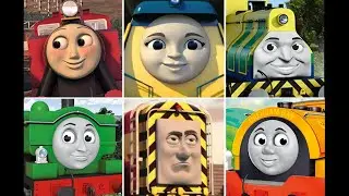Drawing Thomas Rosie, Raul, Duck, Ben, Rebecca with Crazy Frog Song