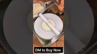 Perfect Chapati Maker. #chapatimaker #rotimachine #purimaker