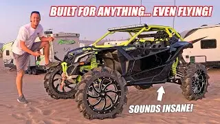 Introducing My Newly BUILT Can-Am Turbo RR!!!! (and Immediately Full Sending It) + Cooper Surprise!