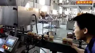 Peanut Packaging Line（filling+sealing+capping）