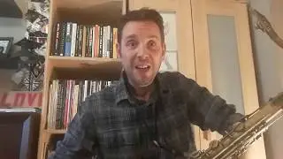 Johnny Lippiett. Sax Lesson VLOG #4/10: Playing the Blues!