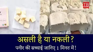 How to Identify Real vs Fake Paneer at Home | Easy Tips to Test Adulterated Paneer! #timesbull