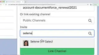 Invite Slack users to Channels created in Salesforce