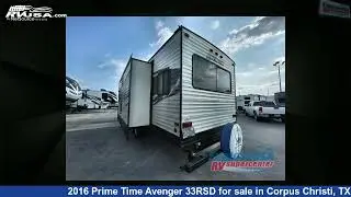 Eye-catching 2016 Prime Time Avenger Travel Trailer RV For Sale in Corpus Christi, TX | RVUSA.com