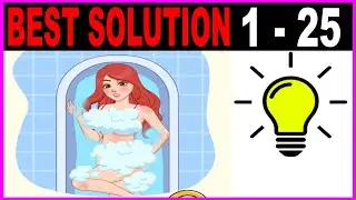 DOP Brain Delete Puzzle Level 1 to 25 Full Game Early Access Answers - All Levels Gameplay Solutions