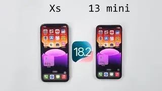 iOS 18.2 - iPhone XS vs iPhone 13 Mini SPEED TEST