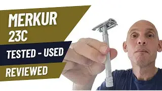 Merkur 23C Review - Features Explained and Shave Demo