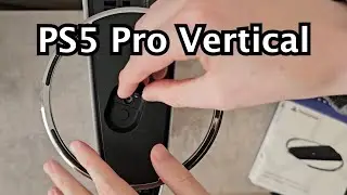 PS5 Pro: How to Attach Vertical Stand!
