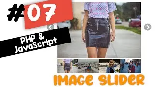#07 - Javascript image slider with PHP file uploader + source code | Quick programming tutorials