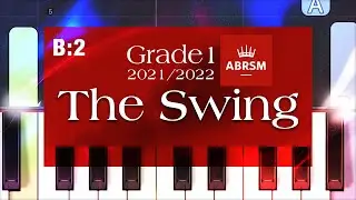 The Swing / ABRSM Piano Grade 1 2021 & 2022, B:2 /Easy Piano tutorial
