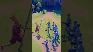 KING vs 10x BOXERS - TOTALLY ACCURATE BATTLE SIMULATOR | TABS