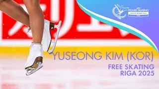 Yuseong KIM (KOR) | Junior Women Free Skating | Riga 2025