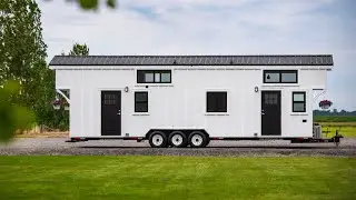The 34ft Loft Edition has Everything You Need by Mint Tiny House Company