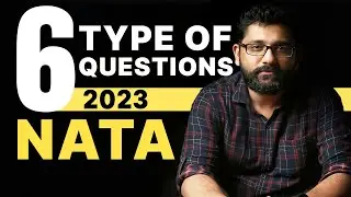6 TYPES OF QUESTIONS YOU WILL ENCOUNTER IN NATA | NATA 2023 | B.ARCH 2023 #nata2023