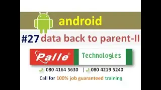 how to pass data back to parent activity part 2