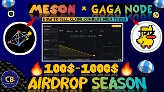 Gaga Node Update | Meson Network Airdrop | Claim MSN token Airdrop |