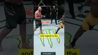 Backflipping Heavyweight KO's Everyone | Chris Barnett's Strange UFC Career #mma #UFC #shorts
