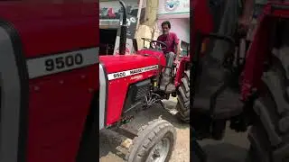New Massey 9500 58 Hp Inline Pump ke Saath