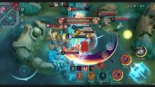 Bar_Bar Pakai Hero sora Solo vs full team#gaming #mlbb #mobilelegends #semuaorang 