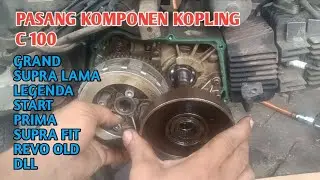 HOW TO ASSEMBLE CLUTCH COMPONENTS C100.grand,supra,legenda,etc.