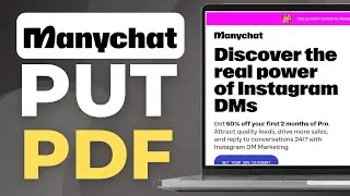 How to Put a PDF into ManyChat (2026 Full Guide)