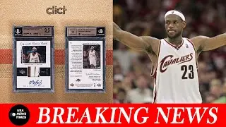 LeBron James card with 'best' patch tops $1 million at auction