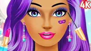 Magic hair salon game video / girls makeup game video / Princess fashion salon game video 2020
