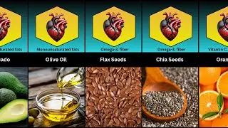 30 Heart Healthy Foods with Benefits